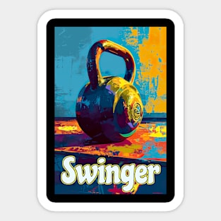 Kettlebell Swinger Sticker